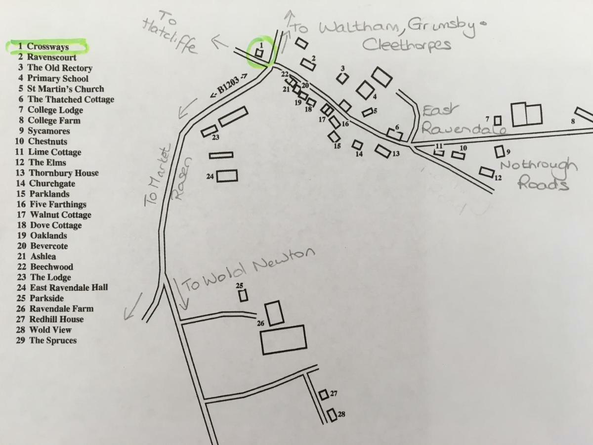 Crossways Self-Catering Cottage - Self Contained East Ravendale 外观 照片